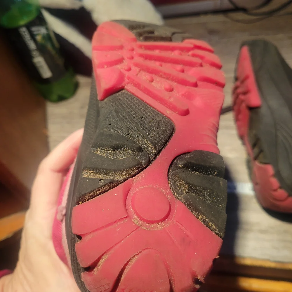 Kamik Youth Kids Pink Snow‎ Boots Faux Fur Trim Size 1